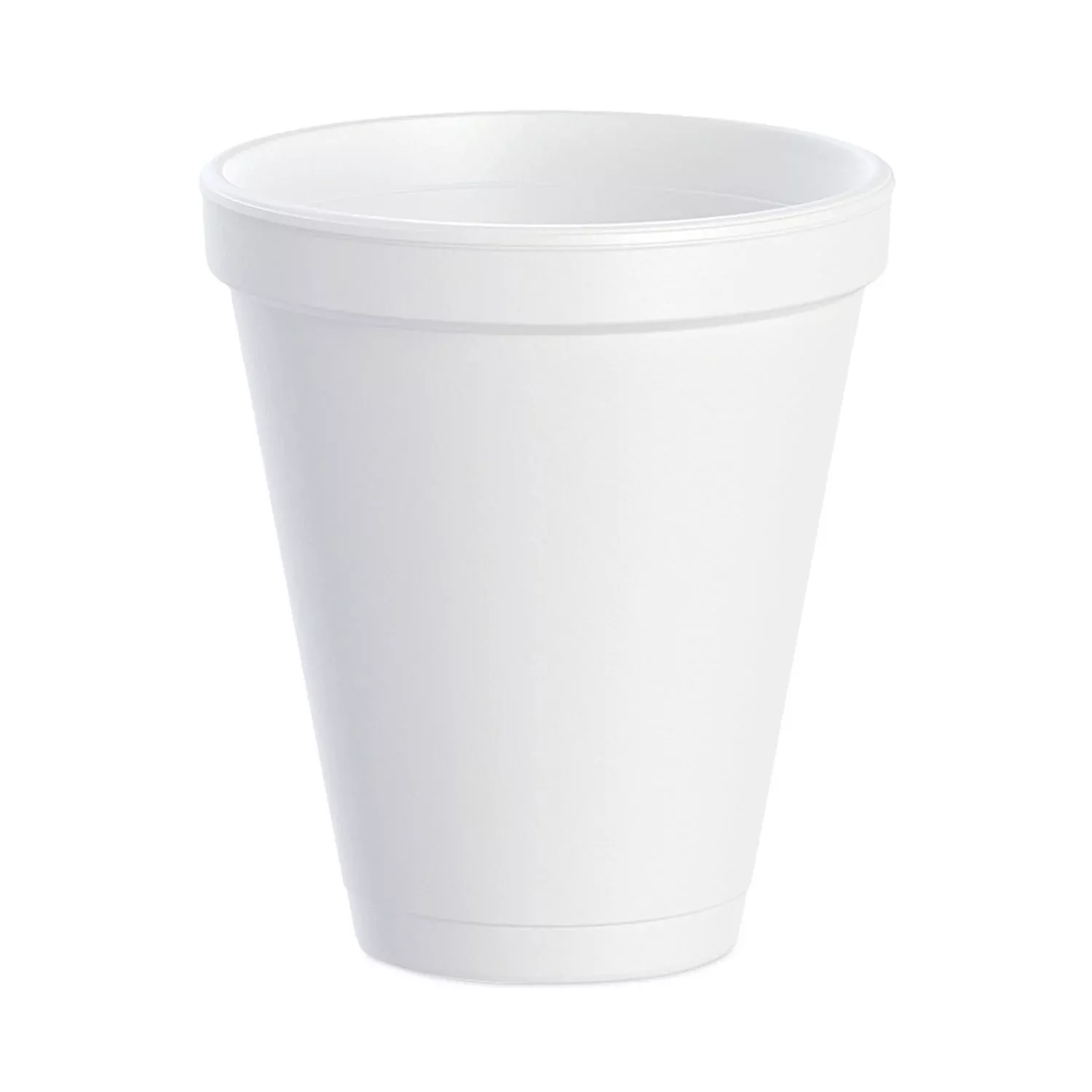 12 fl oz - Round - White - Foam - Beverage, Tea, Coffee, Soft Drink, Juice, Hot Cider, Hot Chocolate, Cappuccino, Cold Drink, Hot Drink - 40/Pack - 25 / Carton
