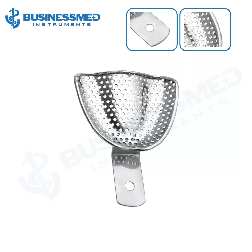 2 Large Impression Tray – Full Denture, Upper, Perforated
