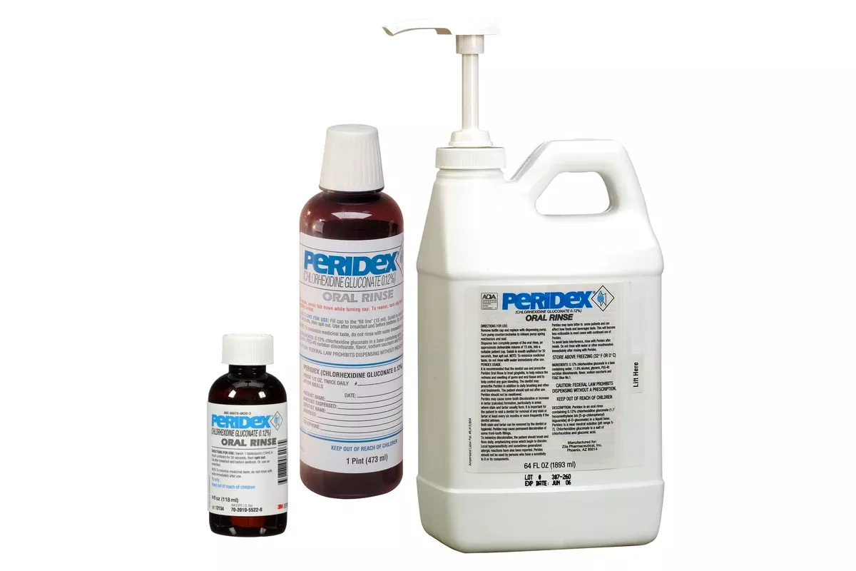 3M Peridex Chlorhexidine Gluconate 0.12% Rinse
