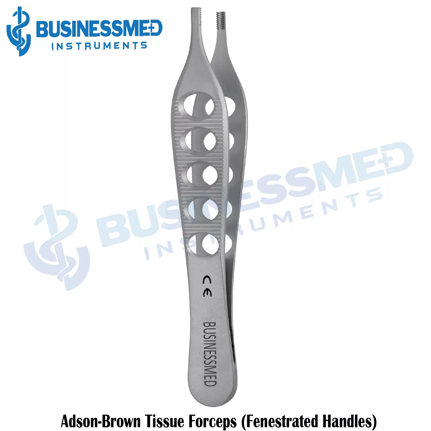 Adson Brown Tissue Forceps (Fenestrated Handles)