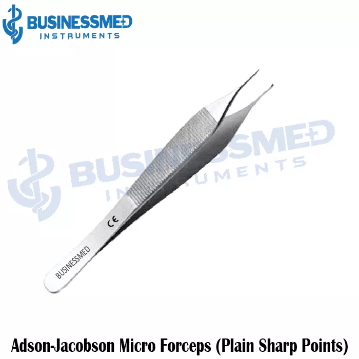 Adson Jacobson Micro Forceps (Plain Sharp Points)