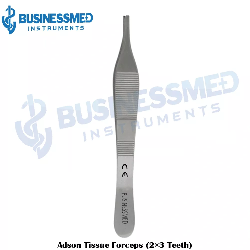 Adson Tissue Forceps (2×3 Teeth)