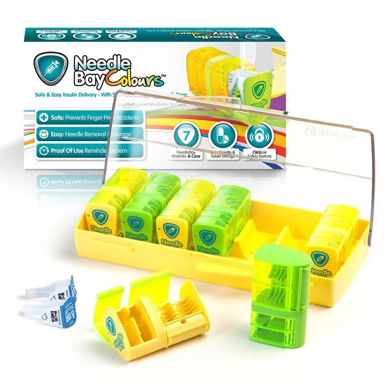 ADVOCATE NeedleBay Colours System 7 Diabetes Medication System