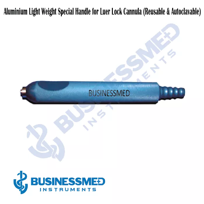 Aluminium Handle for Luer Lock Cannula (Reusable)