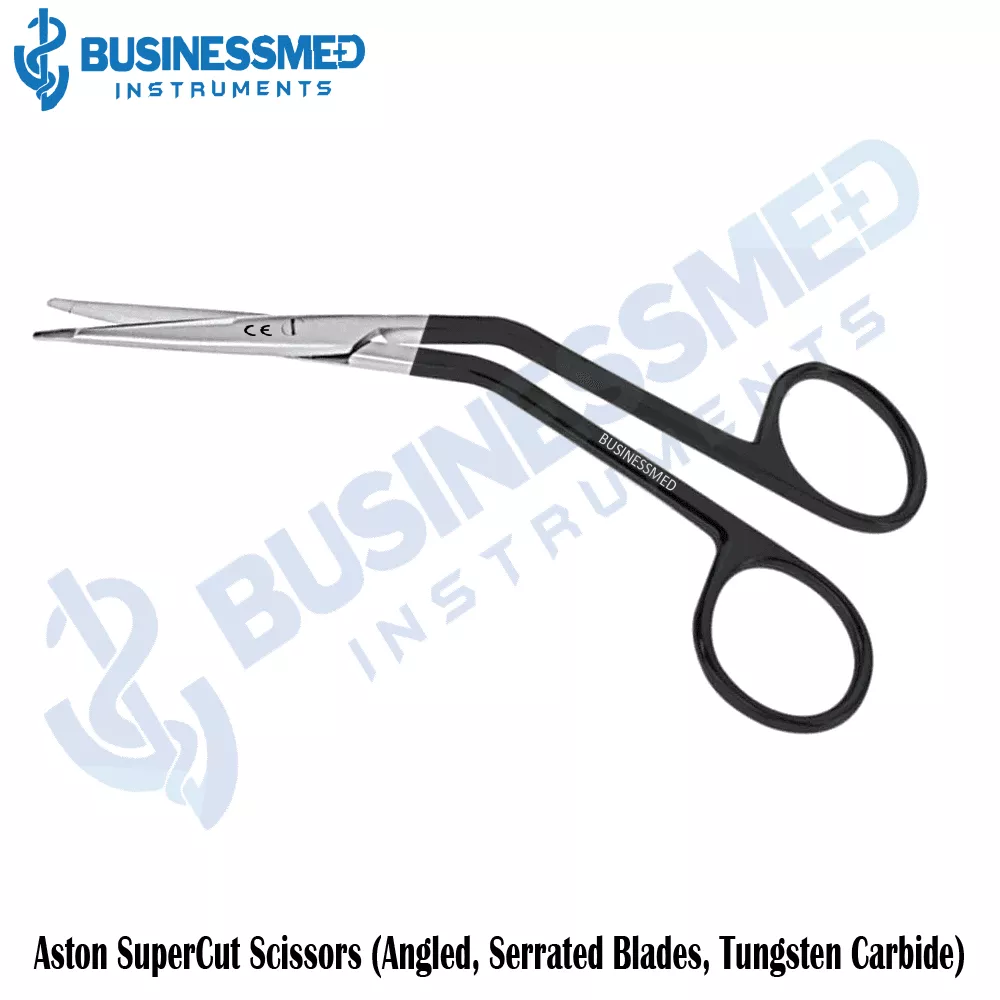 Aston Supercut Scissors (Angled and Serrated Blades)