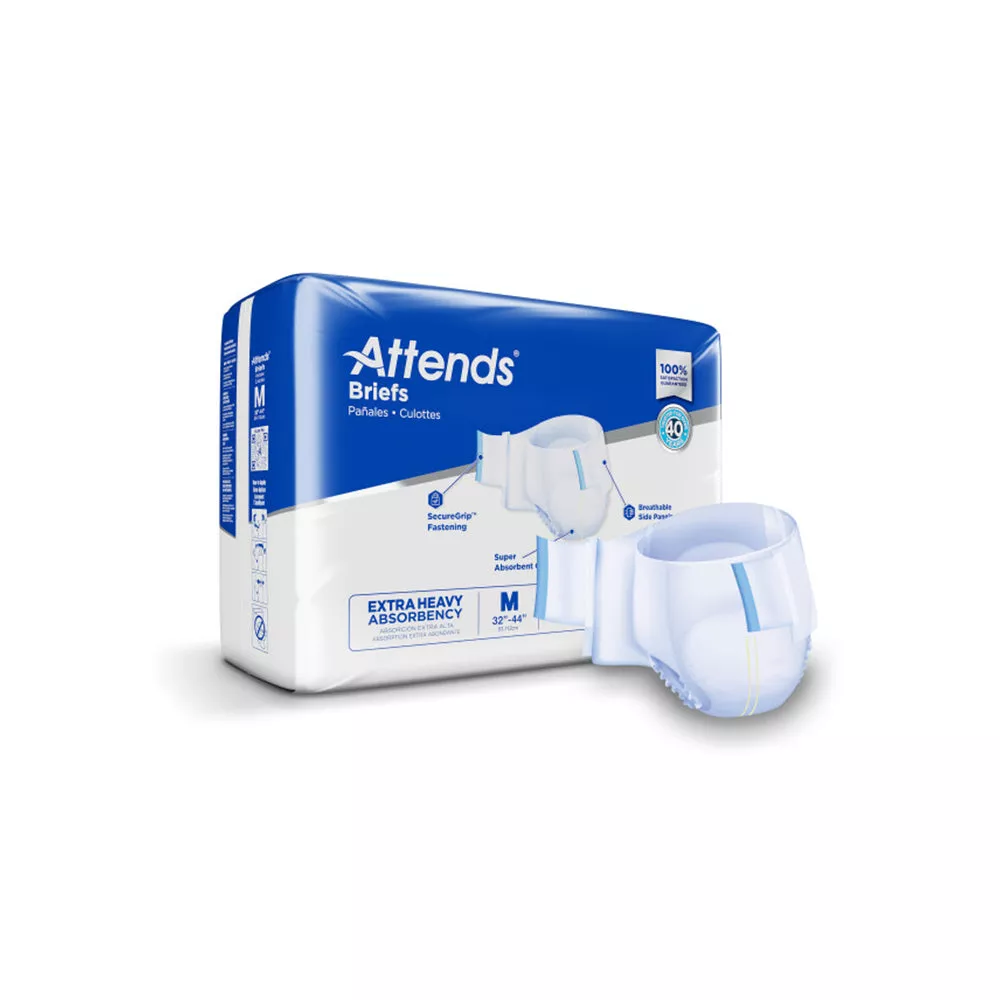Attends Briefs Extra Heavy Absorbency