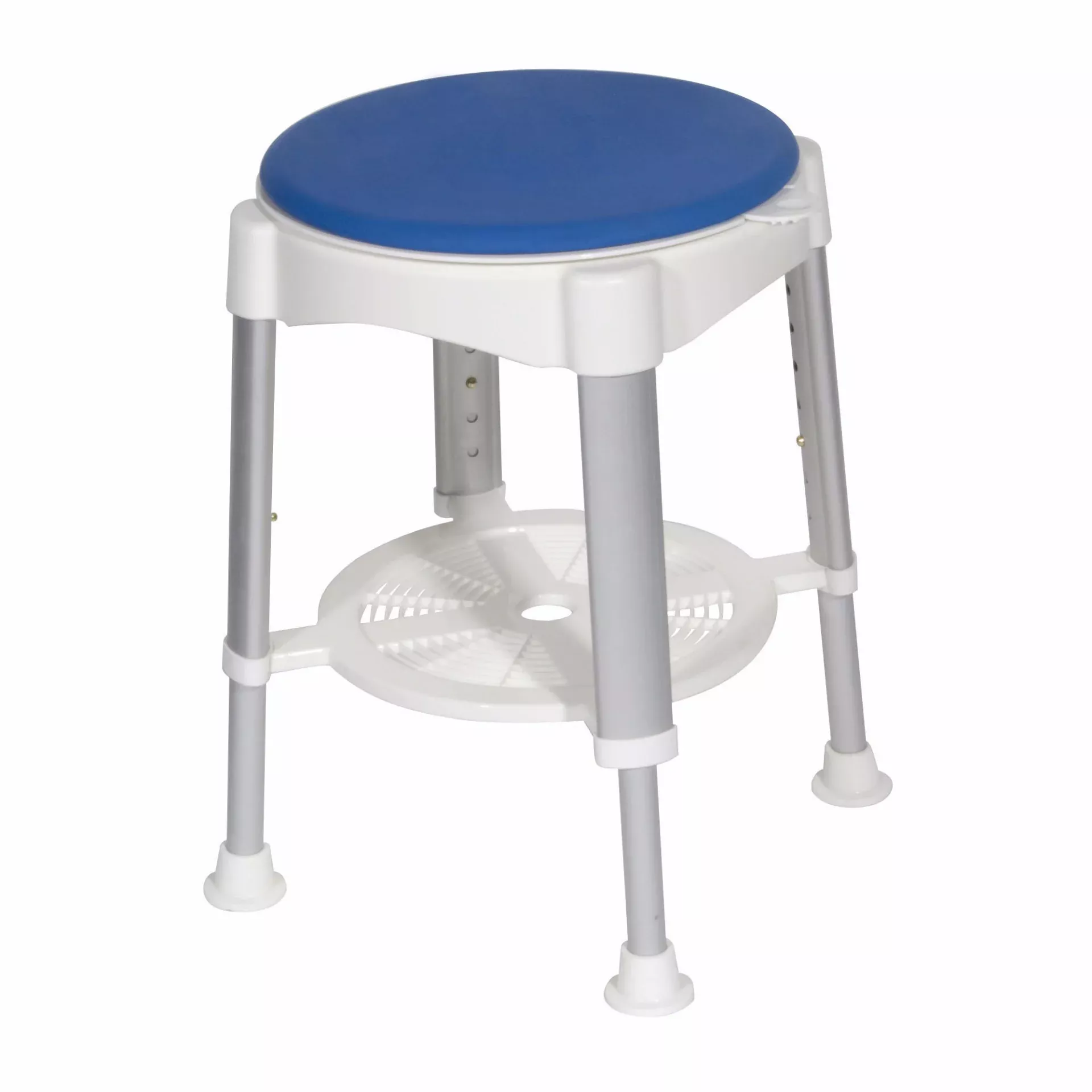 Bath Stool with Padded Rotating Seat | Drive Medical