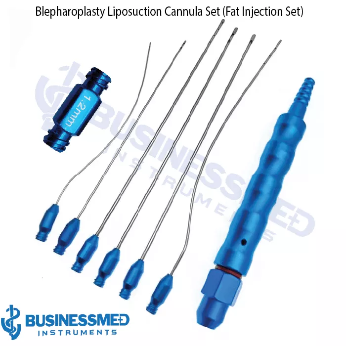 Blepharoplasty Liposuction Cannula Set (Fat Injection Set)