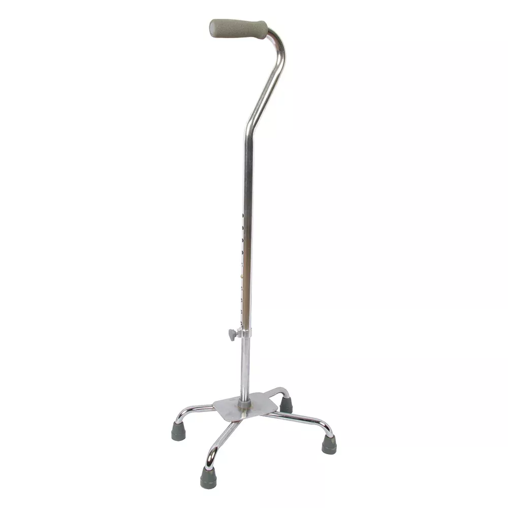 BodyMed Aluminum Adjustable Height Quad Cane