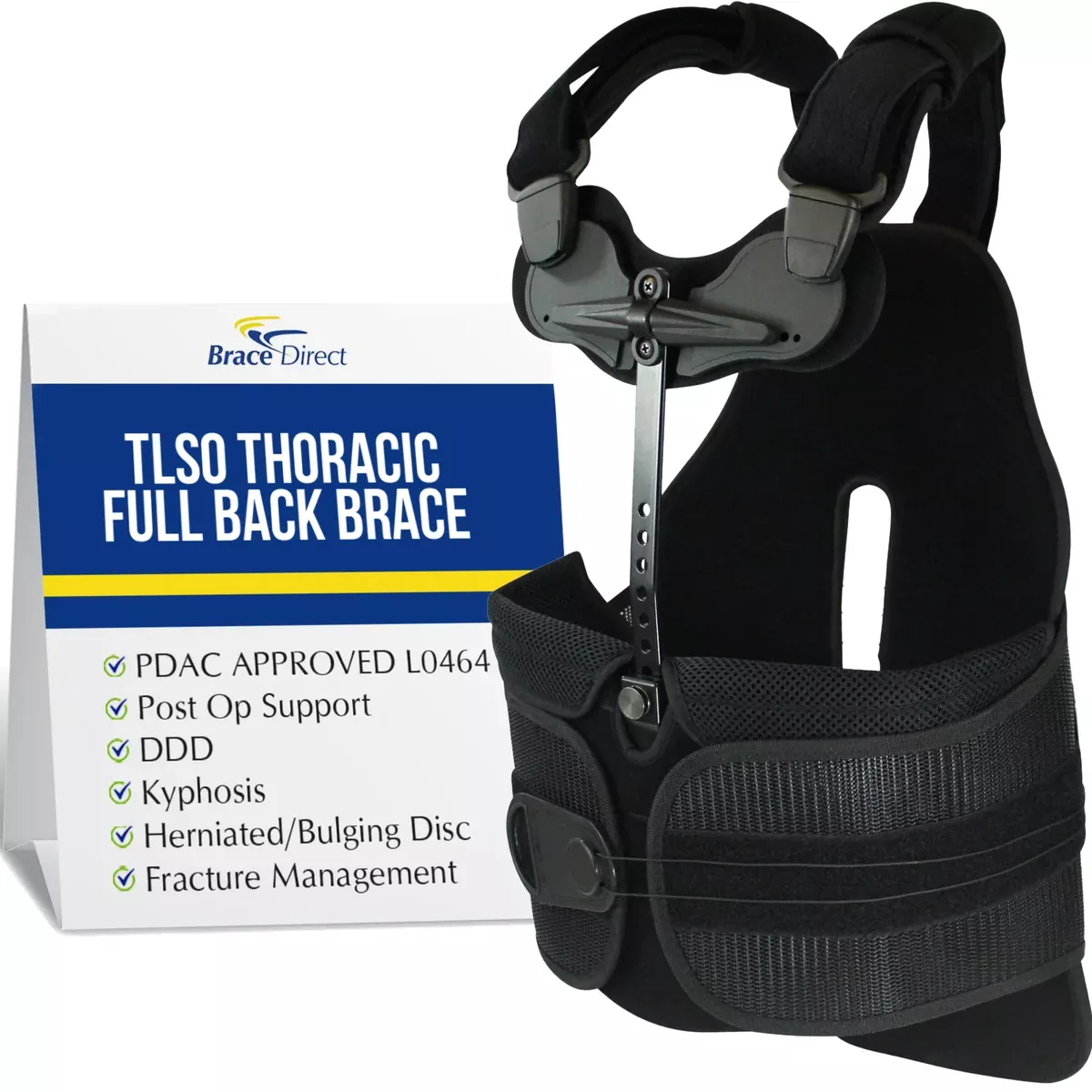 Brace Align TLSO Upper Back Support Brace Pdac L0464
