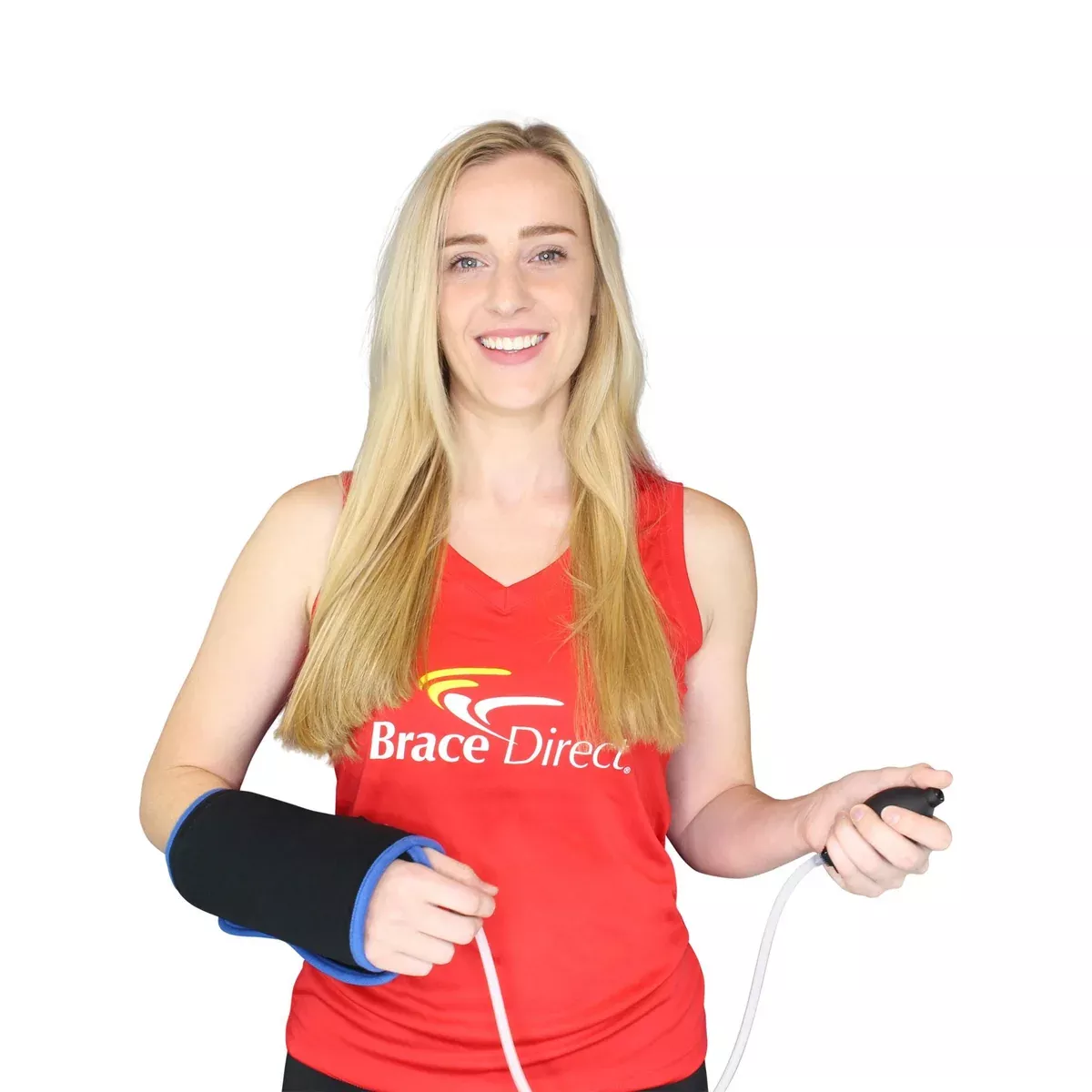 Brace Direct Wrist Ice Pack Wrap with Compression