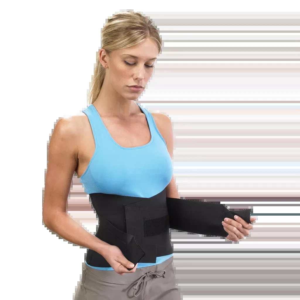Breg Back Support with Side Pulls