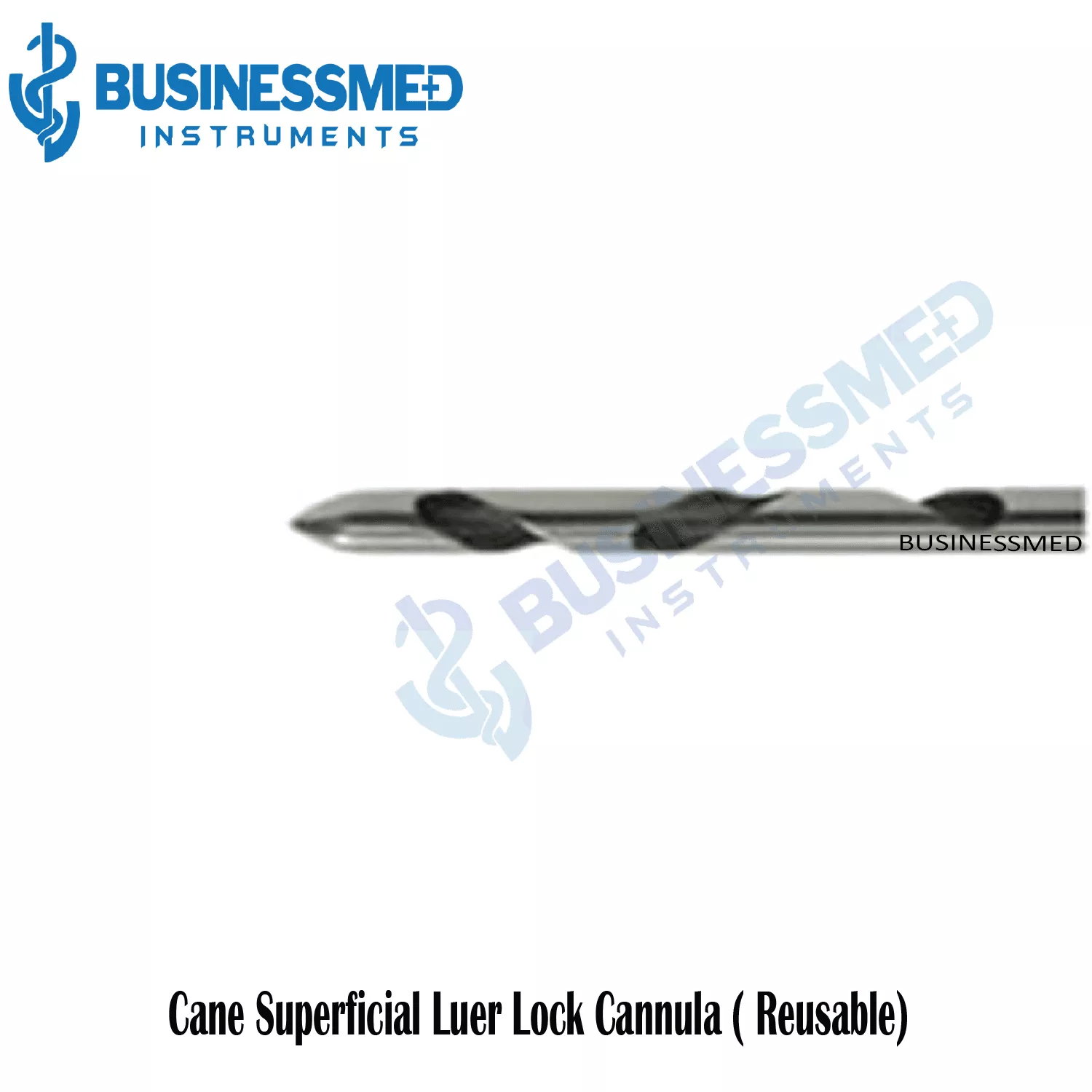 Cane Superficial Luer Lock Cannula (Reusable)
