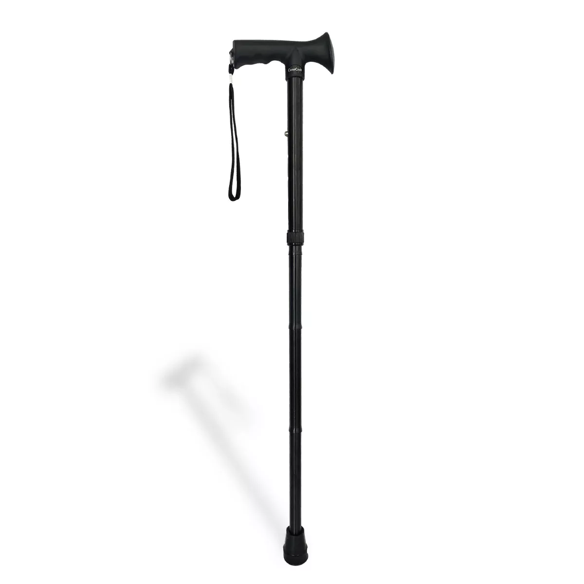 CaneCraft Folding Cane with TPR Handle, Black