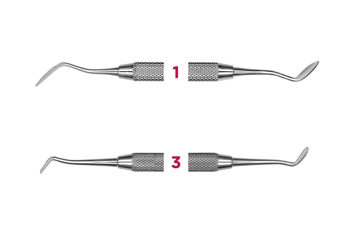 Carvers - Wall Double-Ended - Hu-Friedy