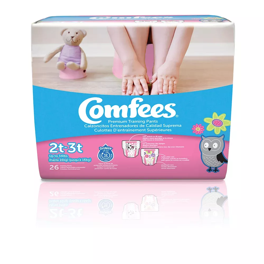 Comfees Girls Training Pants