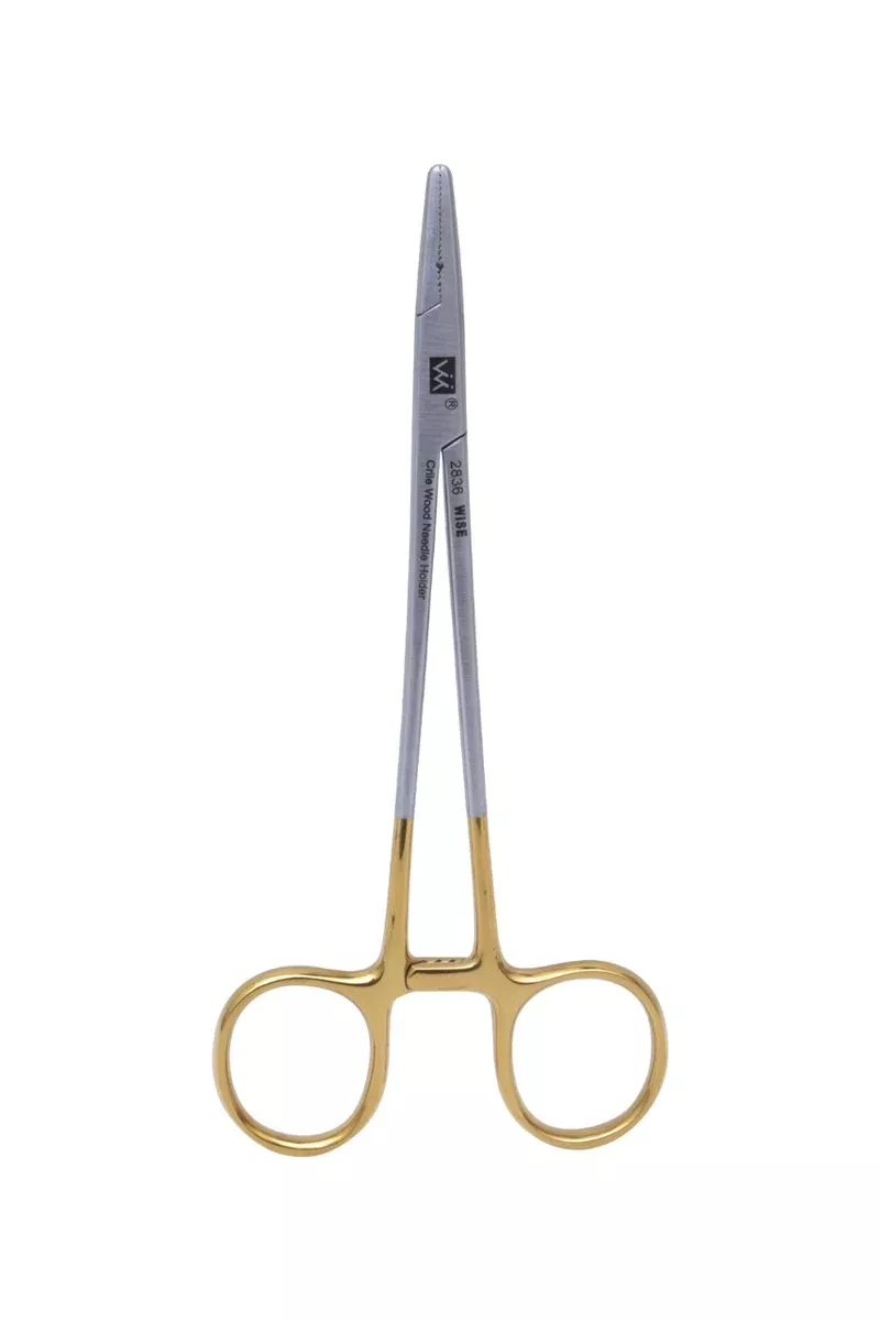 Crile-Wood Grooved Needle Holder, 15 cm (6")