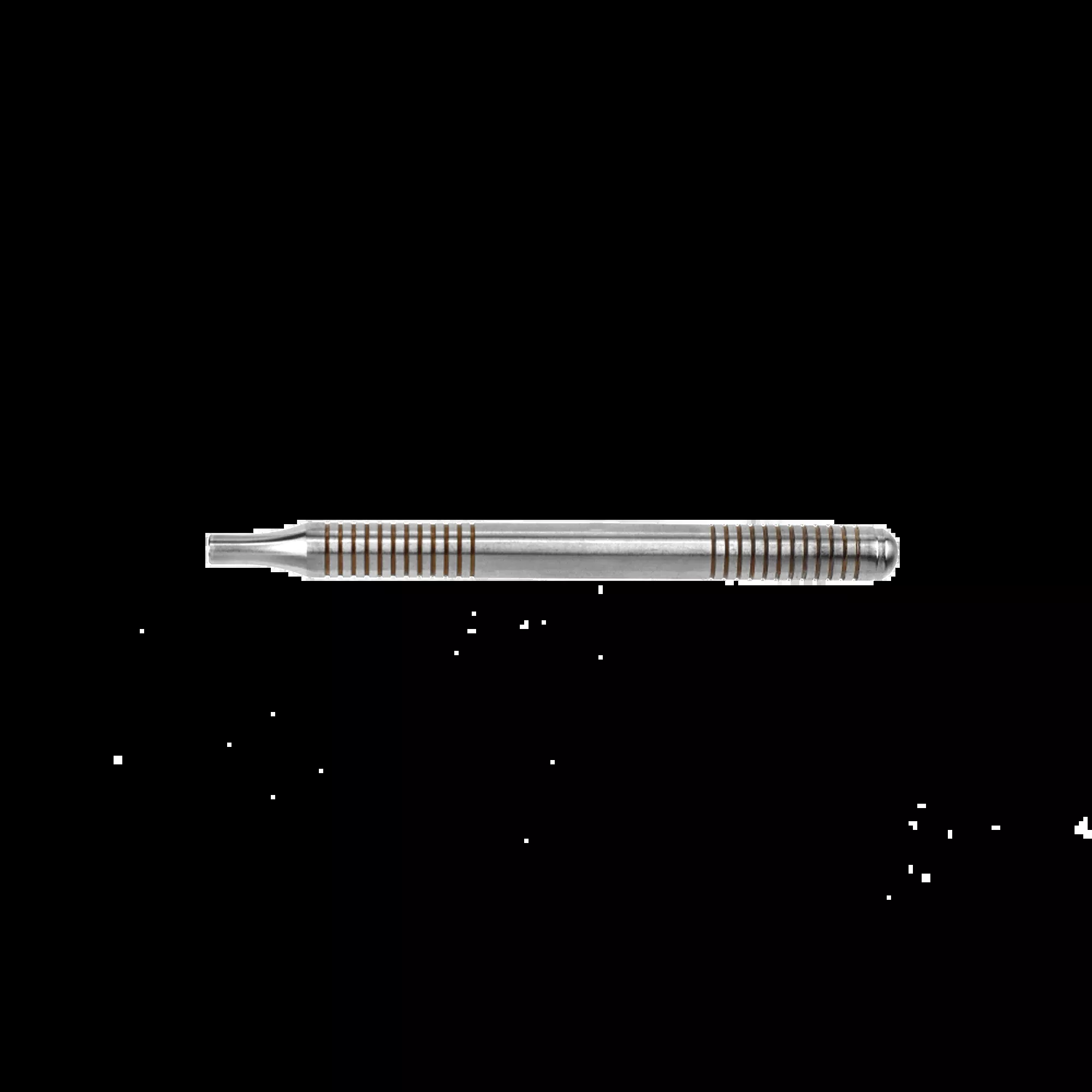 Dental Mirror Handles-9.6mm Diameter round, Cone socket style