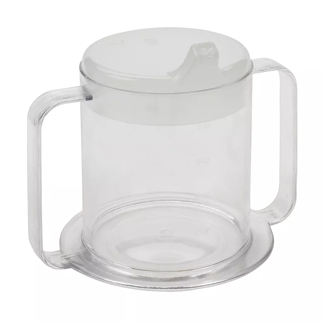 Drive Medical Clear 2-Handle Cup