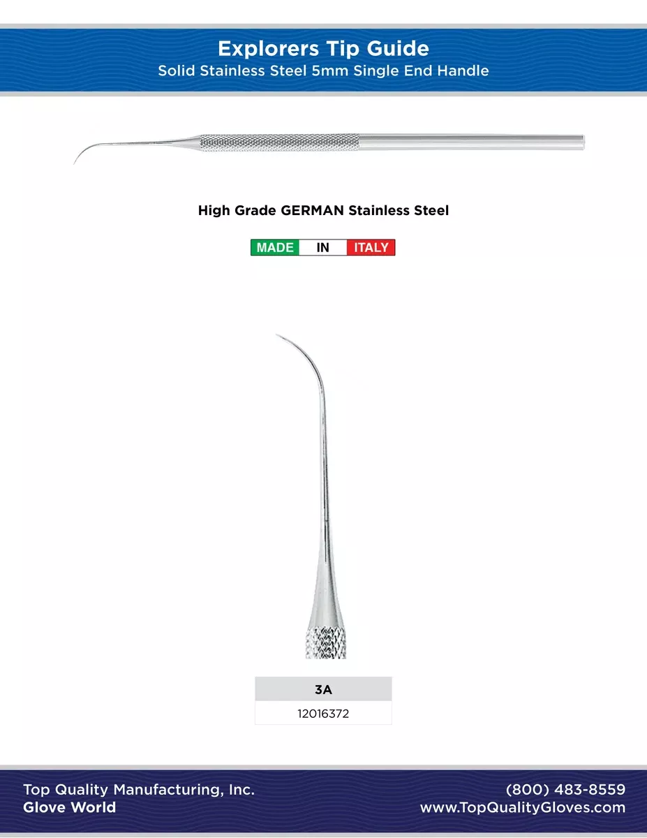 Explorer - Single End 3A 5mm Solid Handle