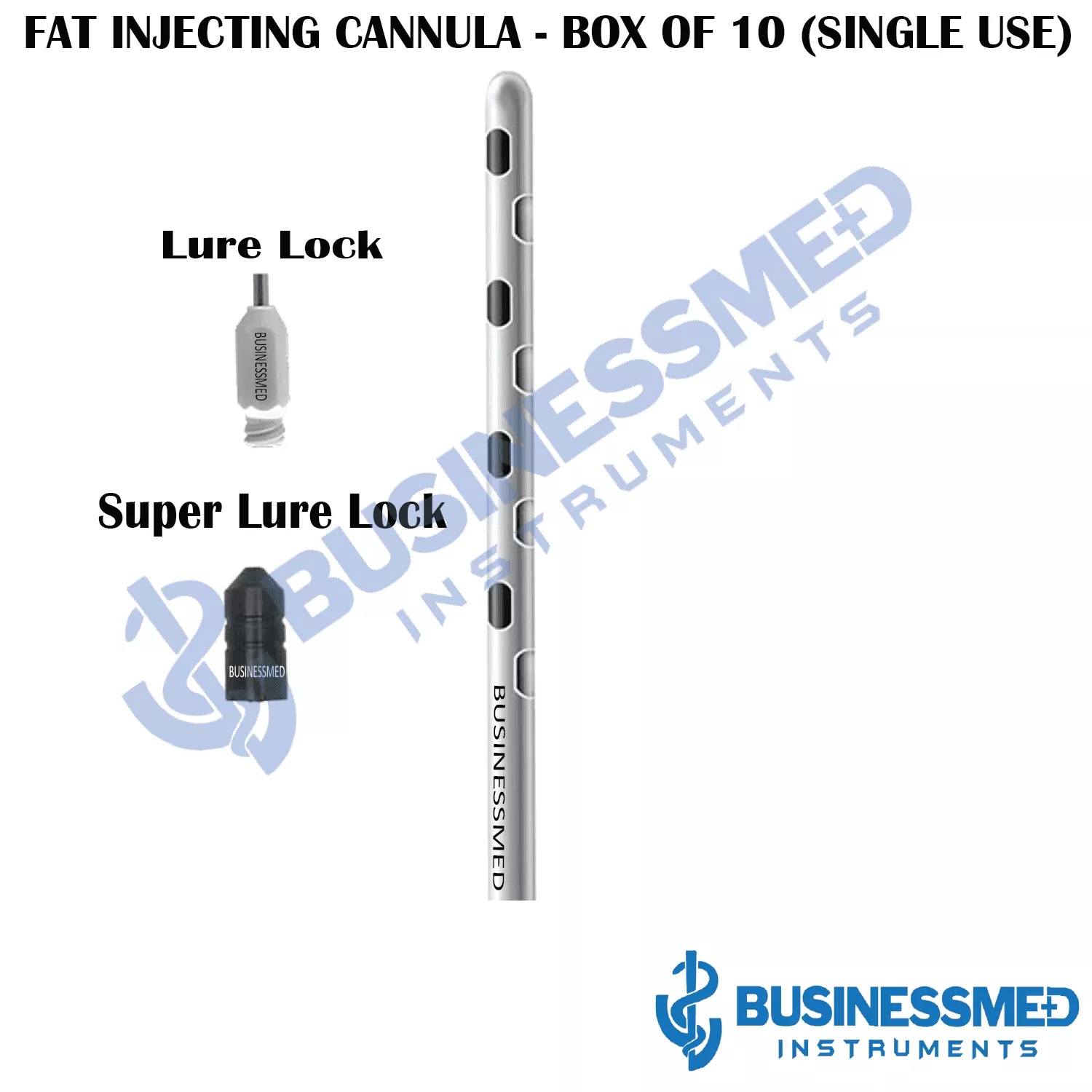 Fat Injecting Cannulas – Box of 10 (Single-use)