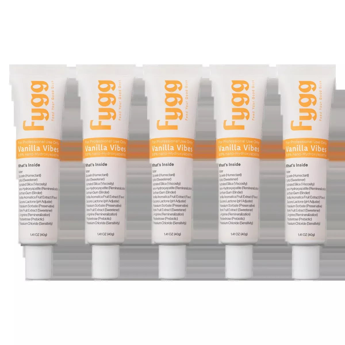 Fygg Hydroxyapatite Professional Varnish - Vanilla (Pkg. 5)