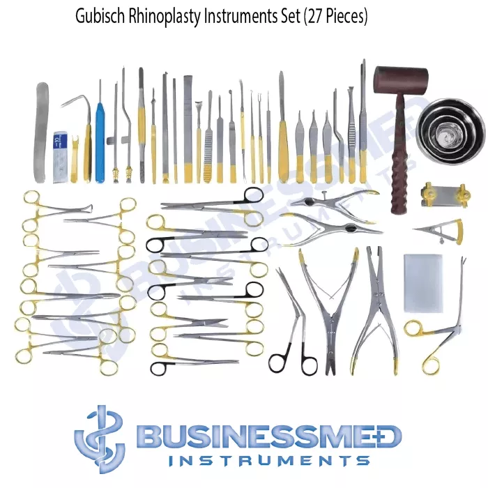 Gubisch Rhinoplasty Instruments Set (27 Pieces)