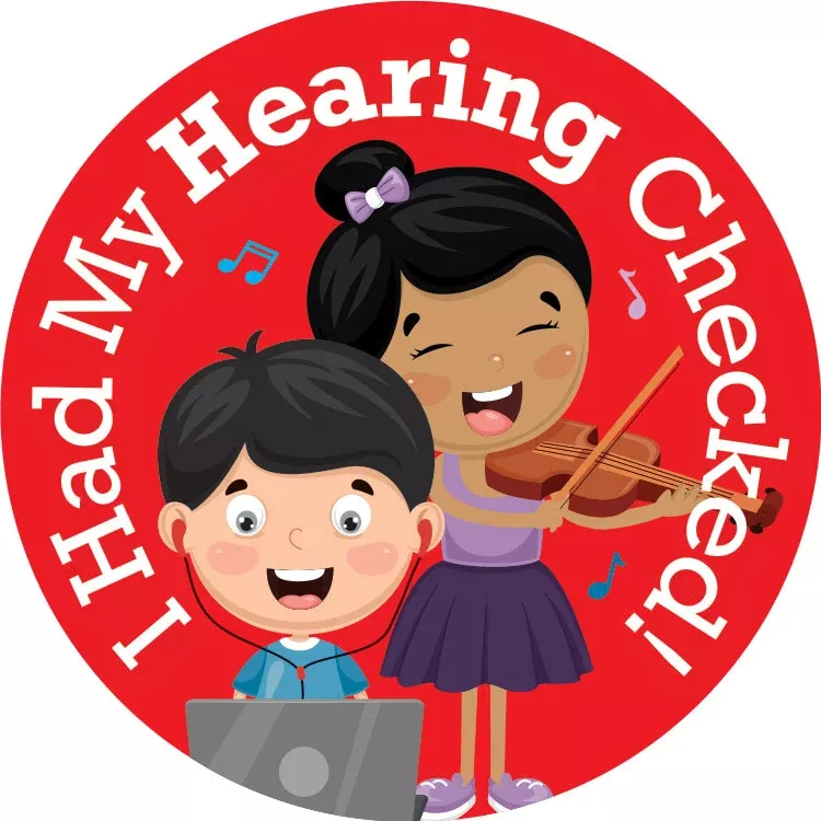 I Had My Hearing Checked! Stickers (120-ct)