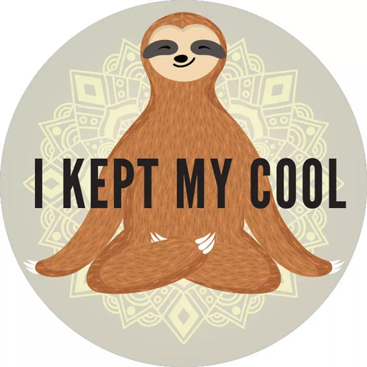 I Kept My Cool Stickers (120-ct)
