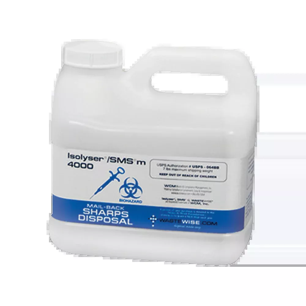 Isolyser SMS Sharps Mail-Back Disposal