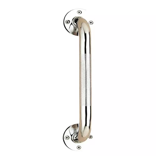 Mobb Knurled Chrome Plated Grab Bar