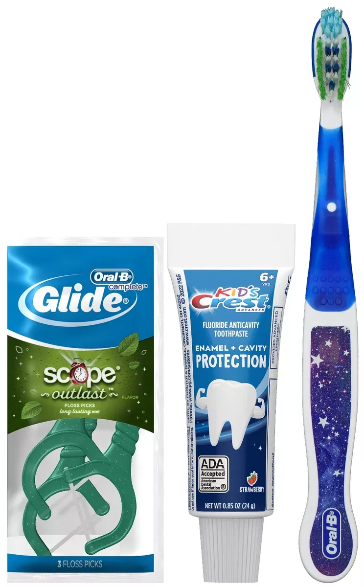 Oral-B Kids 6+ Solution Manual Toothbrush Bundle
