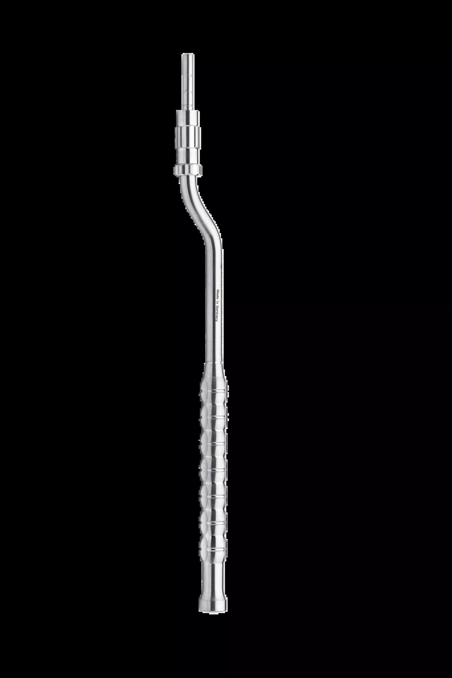 Osteotome with stop, concave, offset, 3.25mm