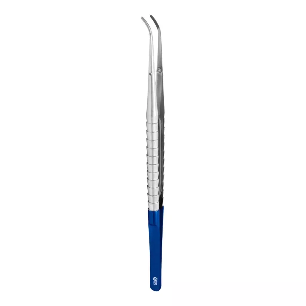 Perry Tissue Forceps, Extended Handle, Tungsten Carbide Tips