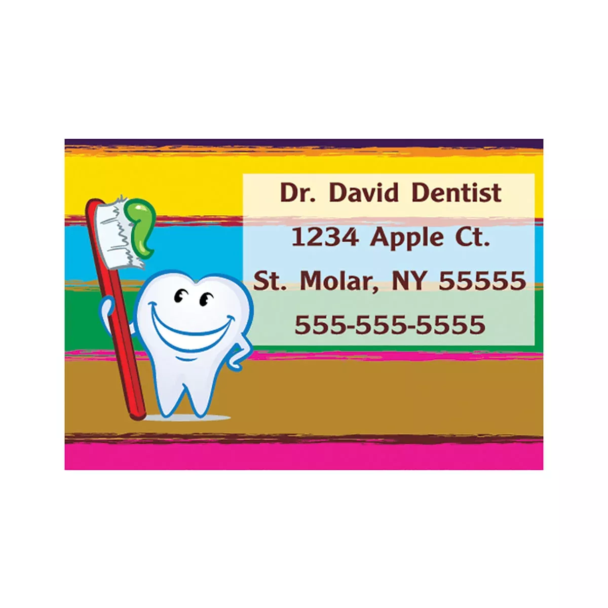 Personalized Lip Balm - Bold Molar
