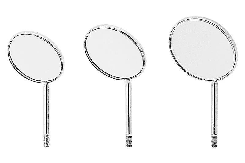 Plane Simple Stem Mouth Mirrors