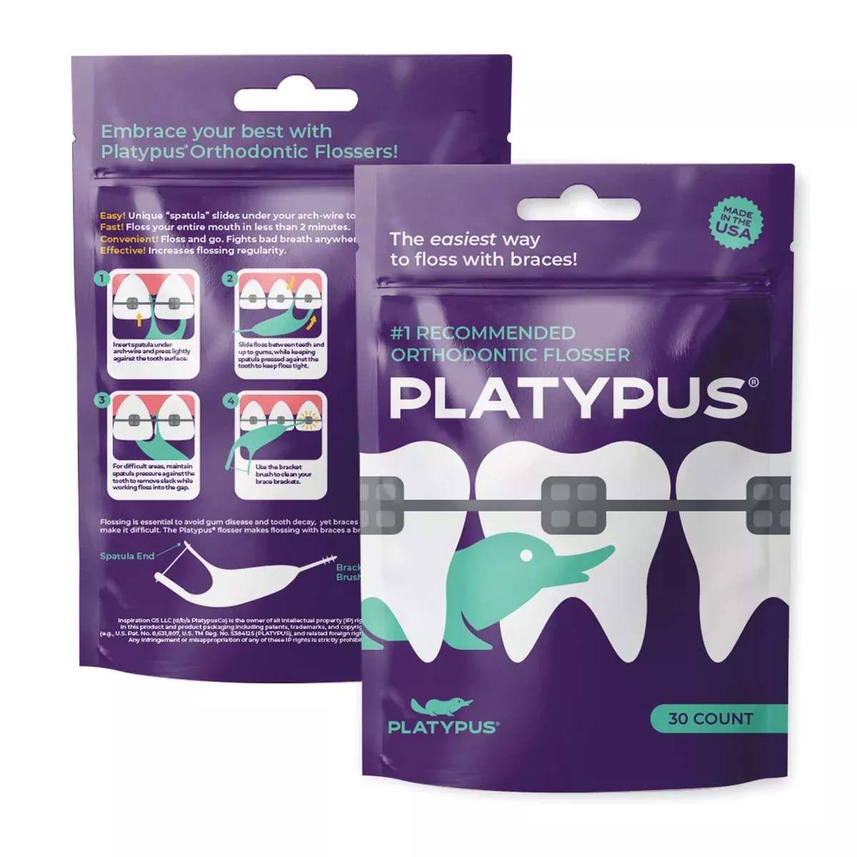 Platypus Orthodontic Flossers (Pkg. 30)