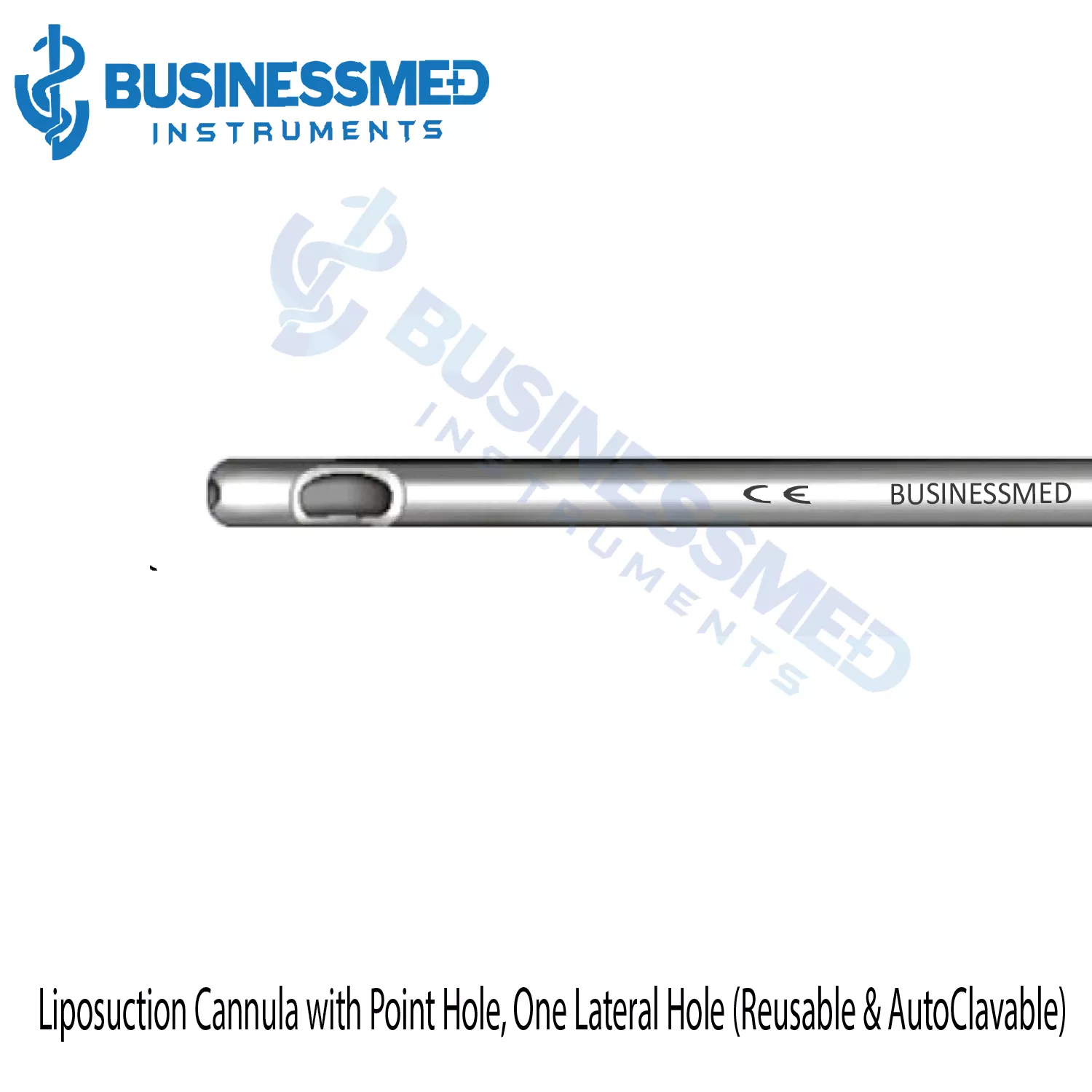 Point Hole Liposuction Cannula with One Lateral Hole