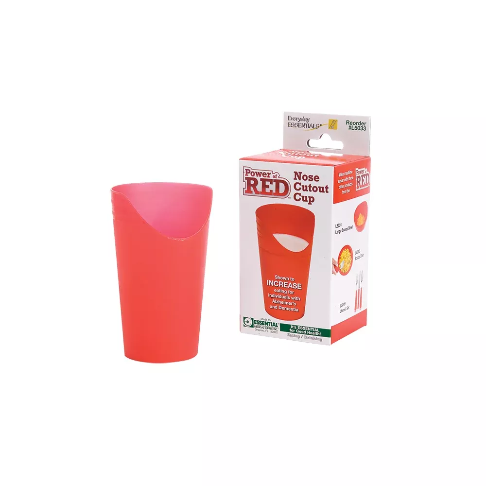 Power Of Red Nose Cutout Cup