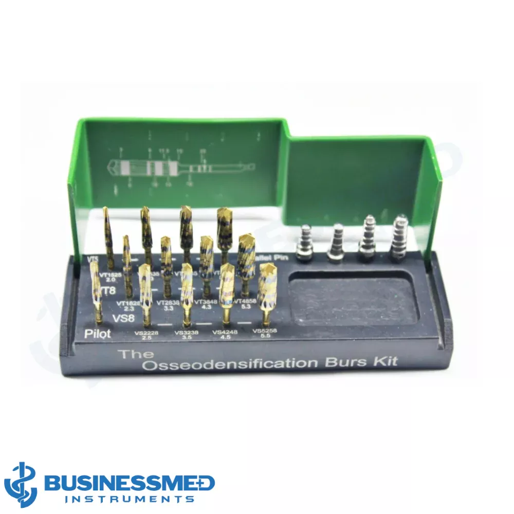Precision Bone Compaction & Crestal Sinus Bur Kit