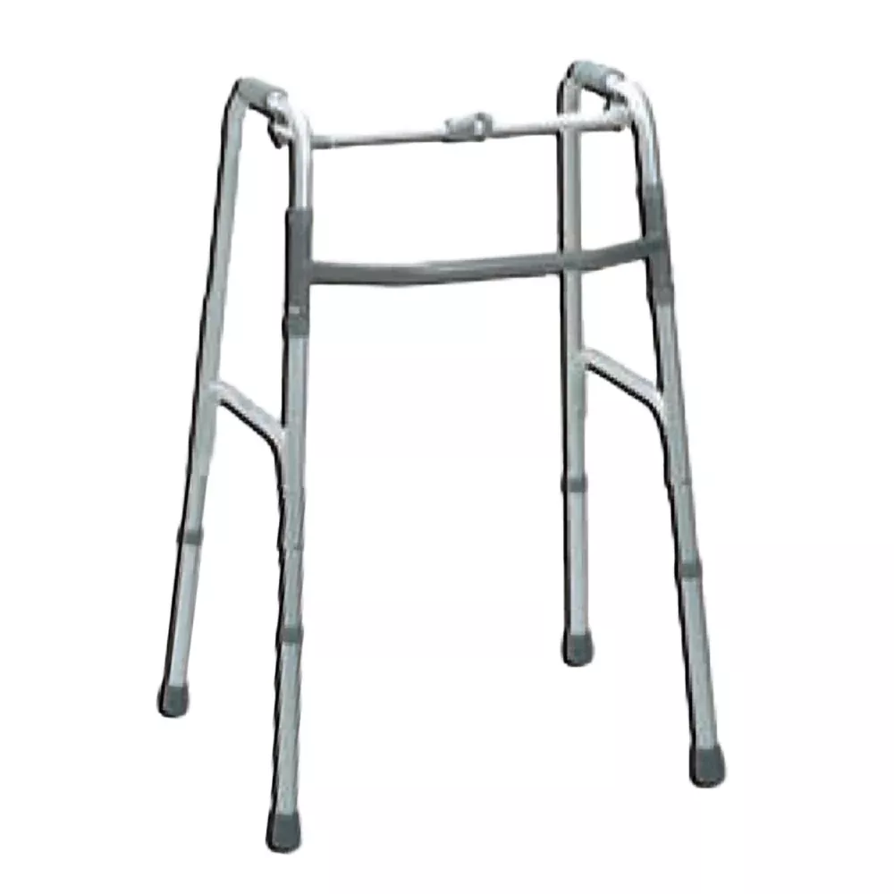Rose Healthcare Single Button Folding Walker
