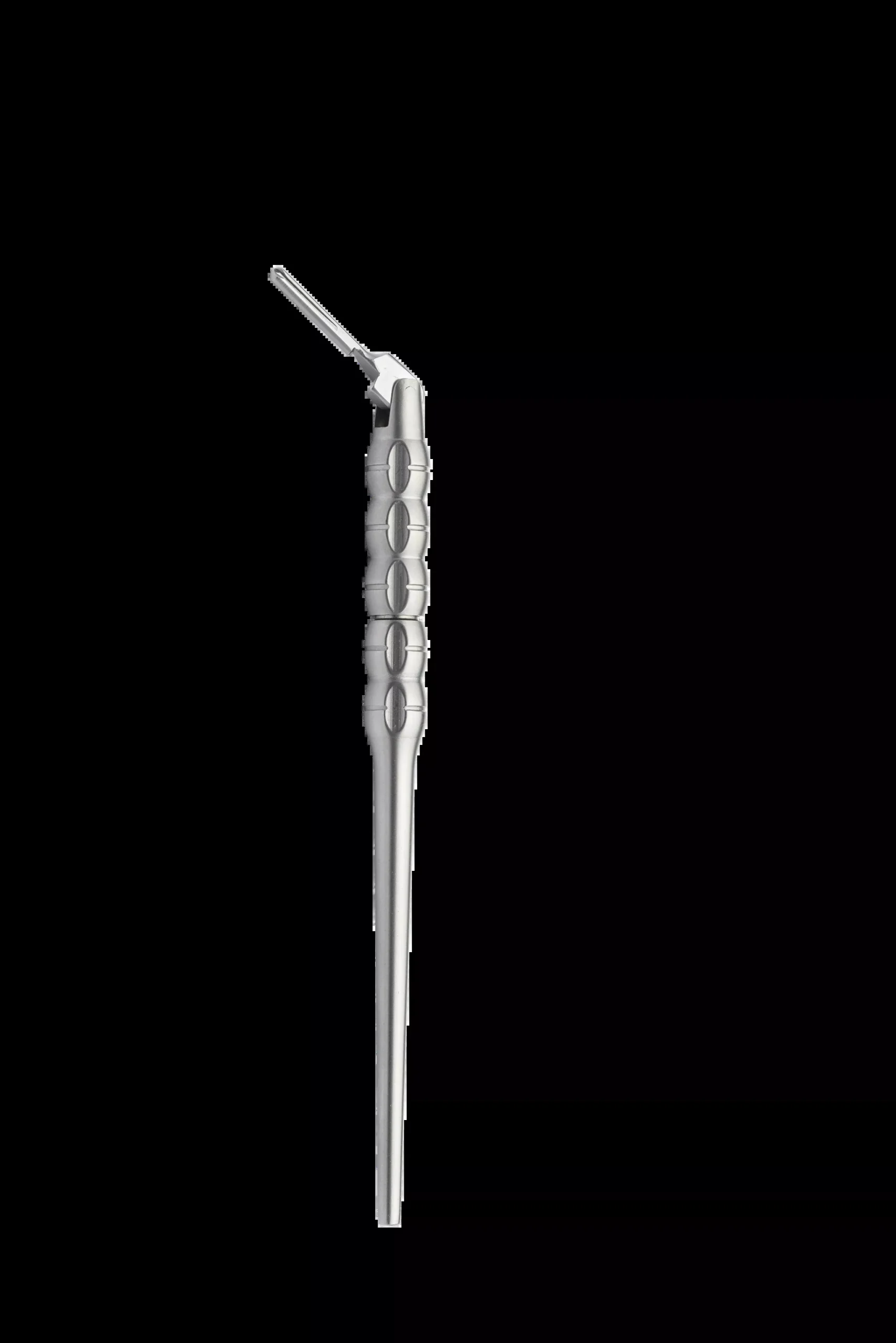 Scalpel handle, adjustable in 7 positions
