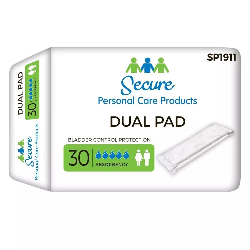 Secure Personal Care Products Dual Pads