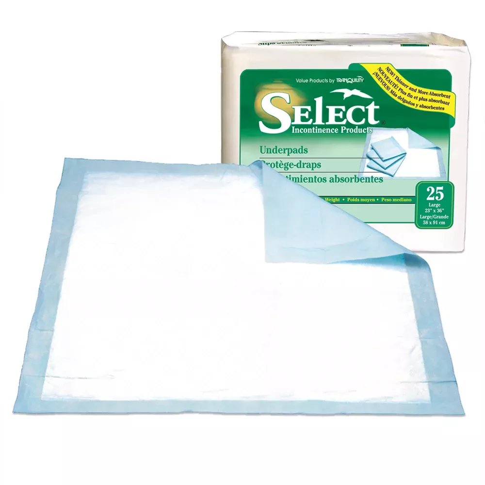 Select Incontinence Products Select Underpad