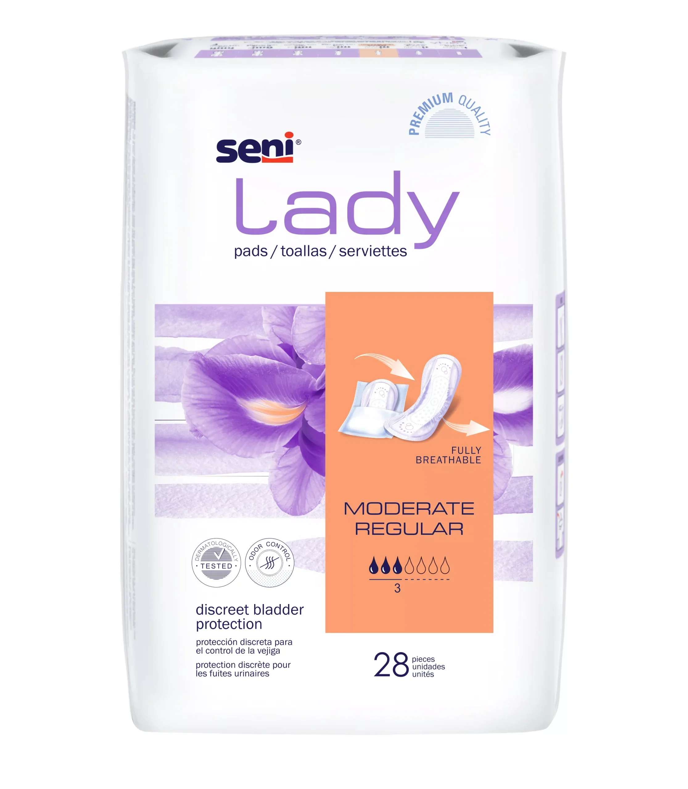 Seni Lady Pads, Moderate