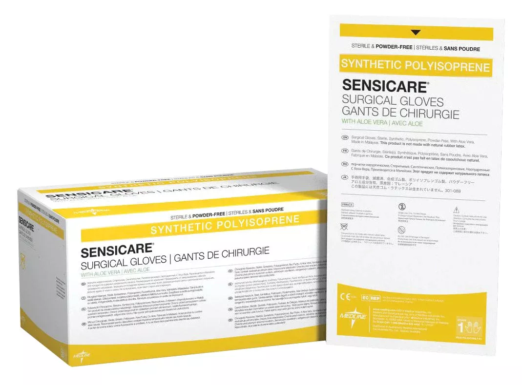 SensiCare Sterile Polyisoprene Gloves