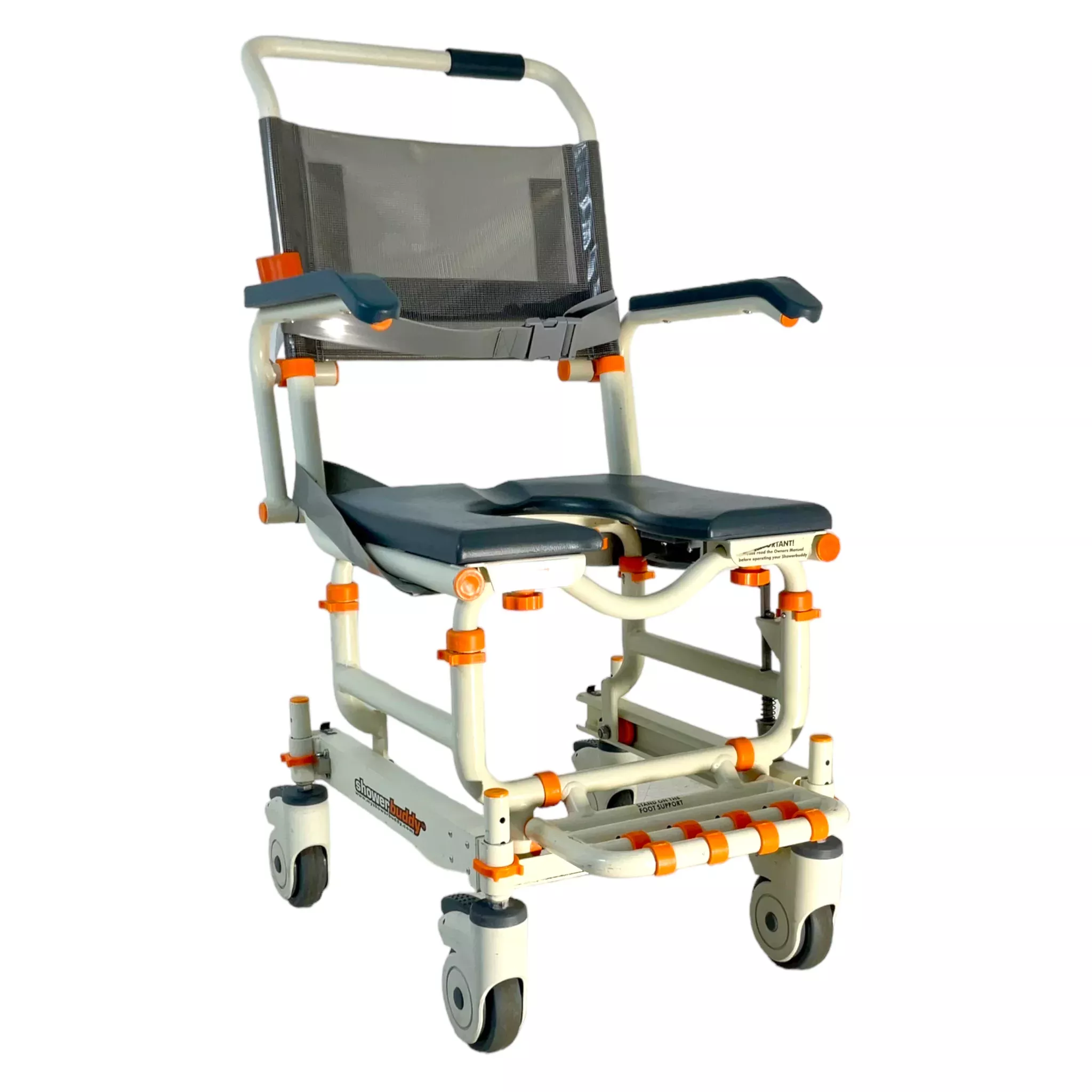 ShowerBuddy SB1 Roll-In Shower Chair with Commode