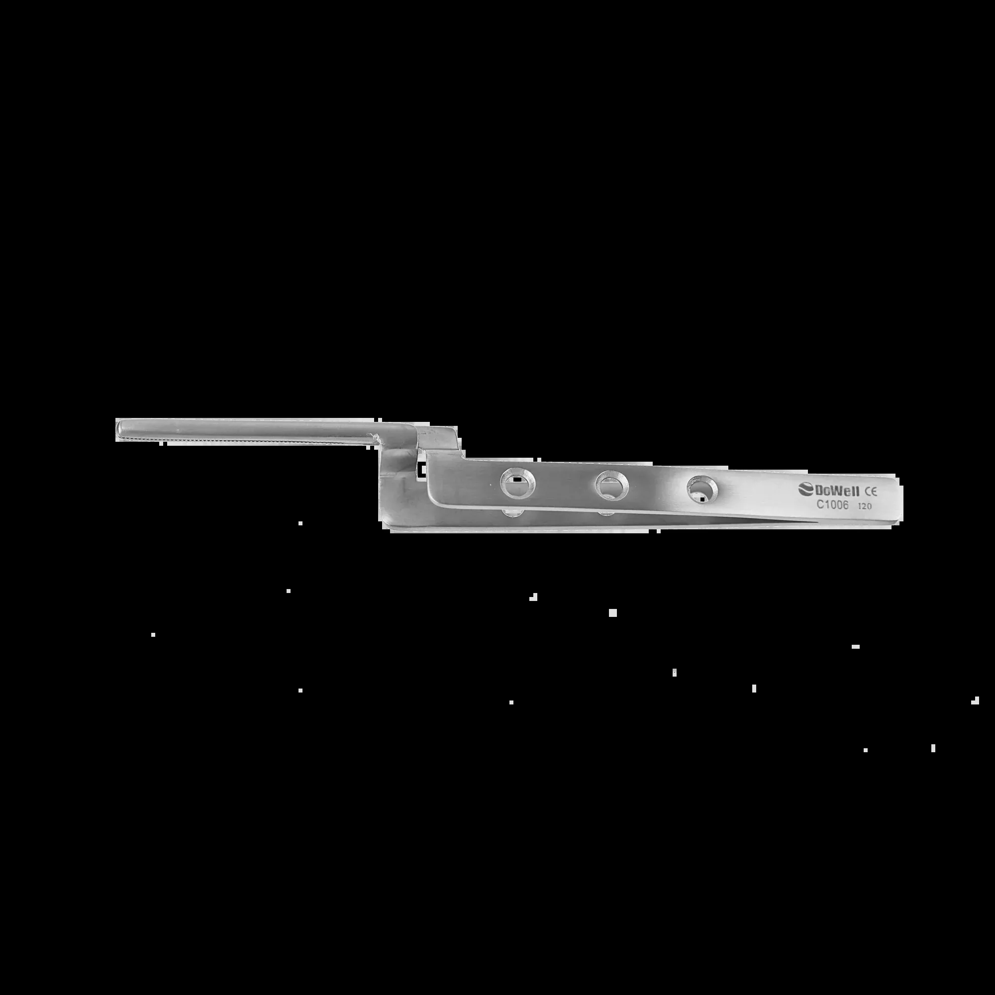Straight Miller Articulating Paper Forcep - 15cm
