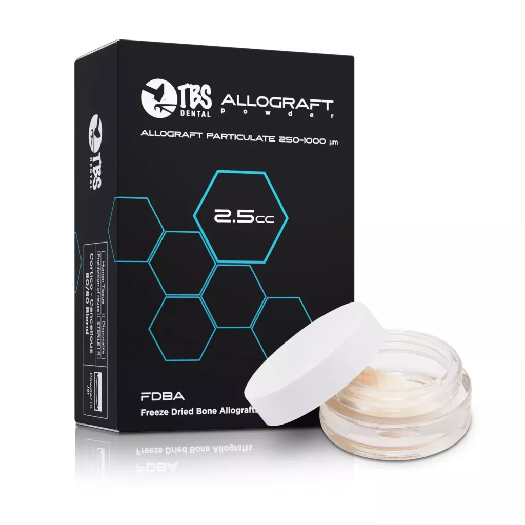 TBS Allograft Bone Particulate (Jar) – 2.5cc