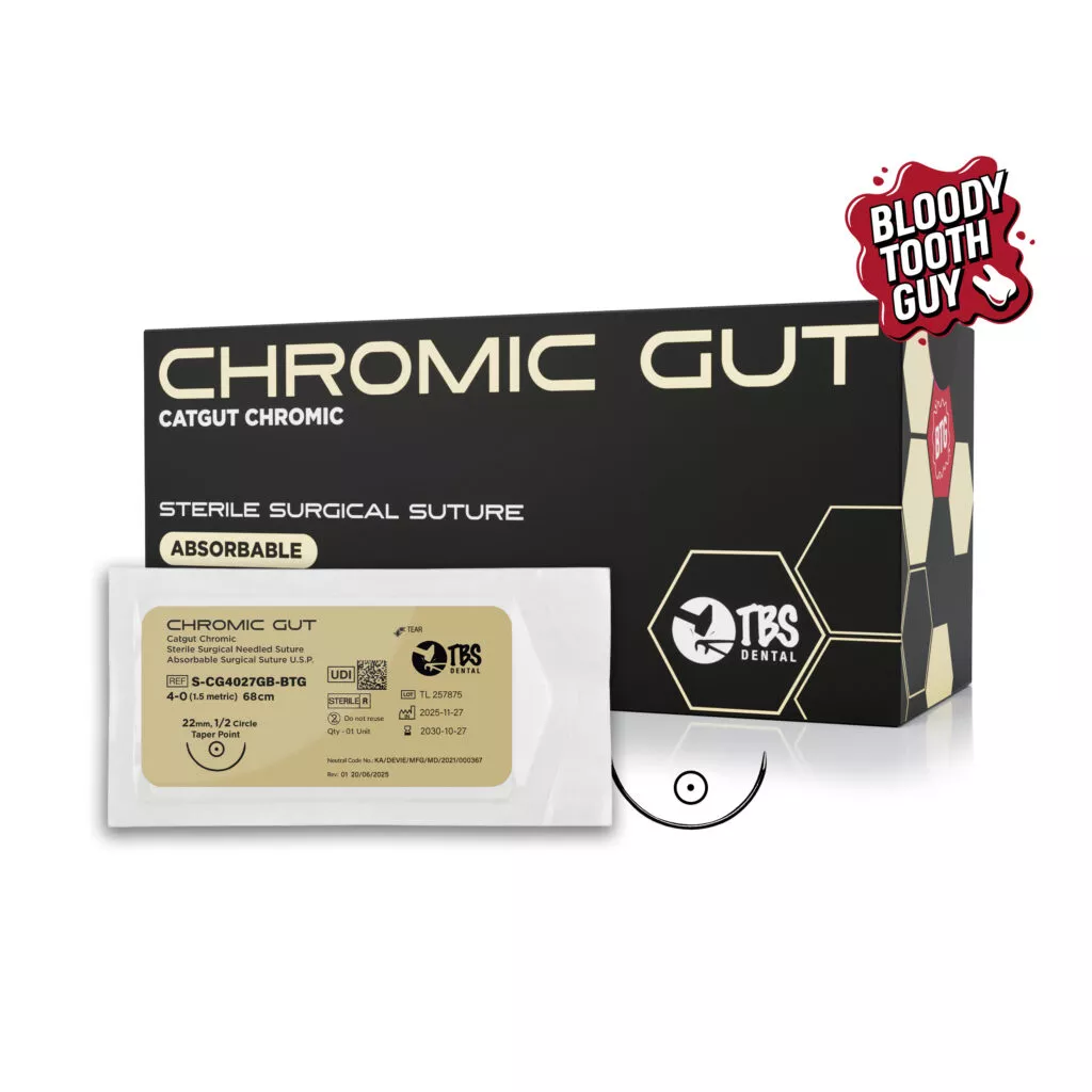 TBS x BTG Chromic Gut Sutures (12 Pack)